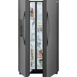 Frigidaire Gallery 36 in 22,2 cu ft refrigerator Side by side - GRSC2352AD Black Stainless Clearance