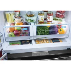 Frigidaire Gallery 36 In 21,5 Cu Ft Refrigerator Bottom Freezer, French door - GRMC2273CF Stainless Best