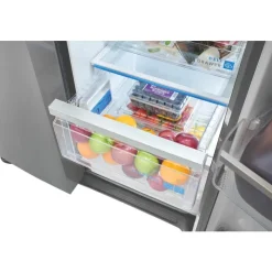 Frigidaire Gallery 36 in 22,3 Cu Ft refrigerator Side by side - GRSC2352AF Stainless Outlet