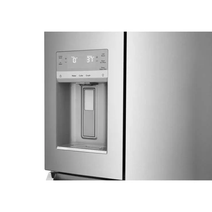 Frigidaire Gallery 36 In 22,1 Cu Ft Refrigerator Bottom Freezer, French door - GRQC2255BF Stainless Online