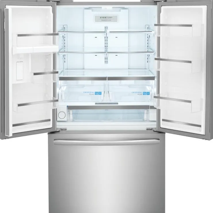 Frigidaire Gallery 36 In 28,8 Cu Ft Refrigerator Bottom Freezer, French door - GRFN2853AF Stainless Online