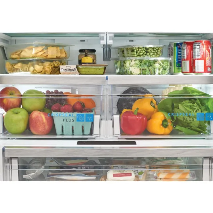 Frigidaire Gallery 36 In 28,8 Cu Ft Refrigerator Bottom Freezer, French door - GRFN2853AF Stainless Online