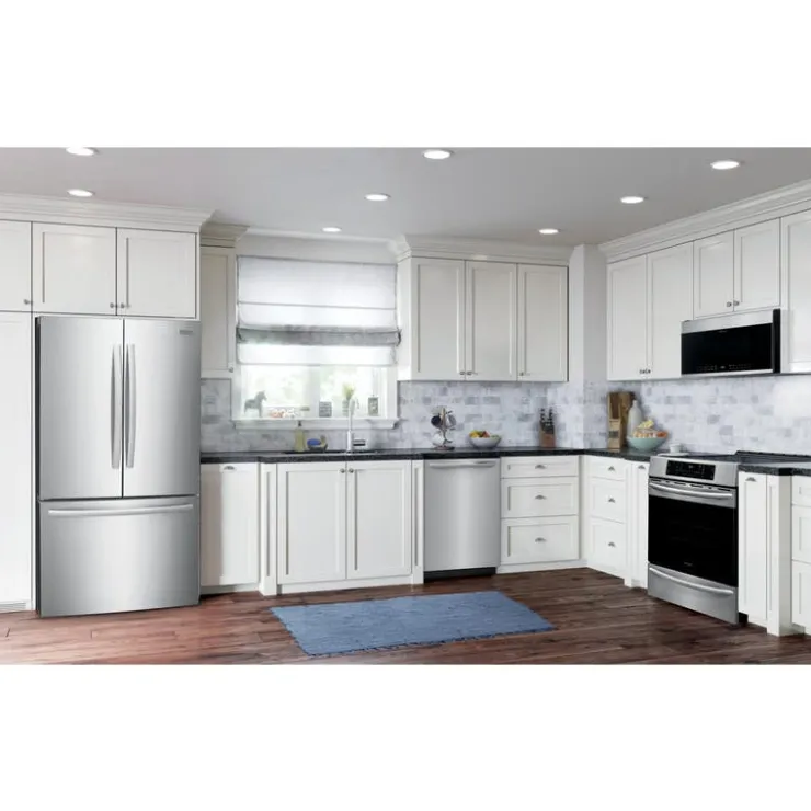 Frigidaire Gallery 36 In 28,8 Cu Ft Refrigerator Bottom Freezer, French door - GRFN2853AF Stainless Online