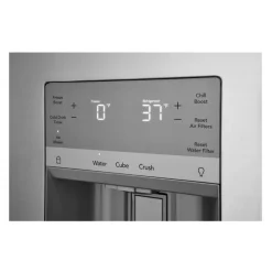 Frigidaire Gallery 36 In 27,8 Cu Ft Refrigerator Bottom Freezer, French door - GRFS2853AF Stainless Online