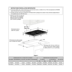 Frigidaire Gallery 30 In Cooktop Induction 30