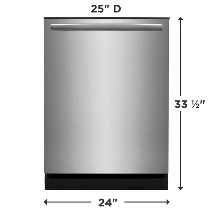 Frigidaire Gallery Dishwasher Built-In 24" 42dB - GDPH4525AF Stainless Clearance