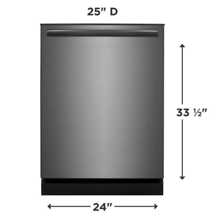 Frigidaire Gallery dishwasher Built-In 24" 52dB - GDPH4515AD Black Stainless Best