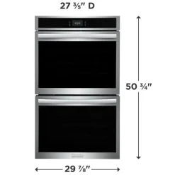 Frigidaire Gallery Double Built-in Wall Oven  30"  Electric - GCWD3067AF Stainless Best