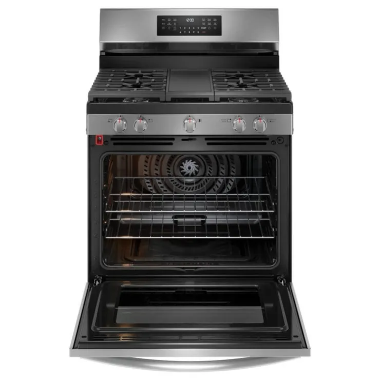 Frigidaire Gallery Range 30" Electric Gas - GCRG3060BD Black Stainless Sale