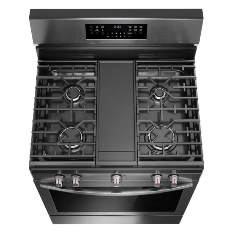 Frigidaire Gallery Range 30" Electric Gas - GCRG3060BD Black Stainless Sale