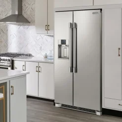 Frigidaire Professional 22 Cu Ft 36 In Refrigerator Side by side - PRSC2222AF Stainless