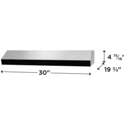 Frigidaire Range Hood Standard 30" , 330 CFM - FCVW3062AS Stainless Discount