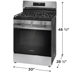 Frigidaire Range 30" Electric Gas - FCRG3062AS Stainless New
