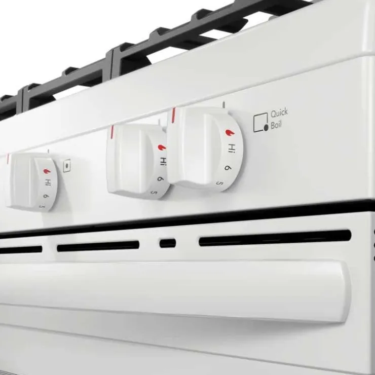 Frigidaire Range 30" Electric Gas - FCRG3052BW White Discount