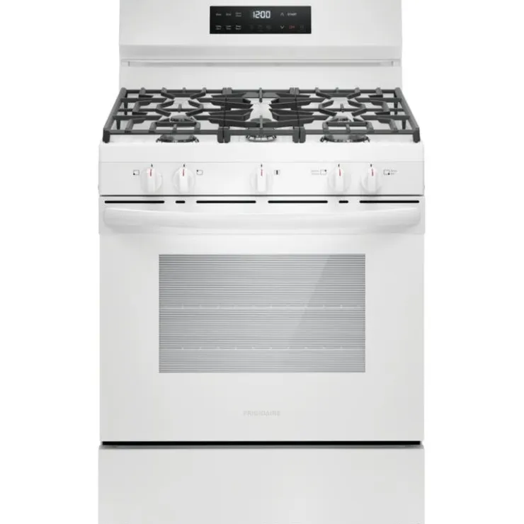 Frigidaire Range 30" Electric Gas - FCRG3062AW White Sale