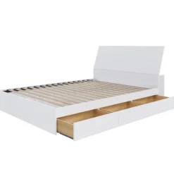 Nexera Full Bed with 3-Drawer Storage and Headboard (54