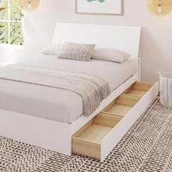 Nexera Full Bed with 3-Drawer Storage and Headboard (54
