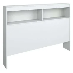 SUA-V Full Bed with 6-Drawer Storage and Headboard (54") White Best
