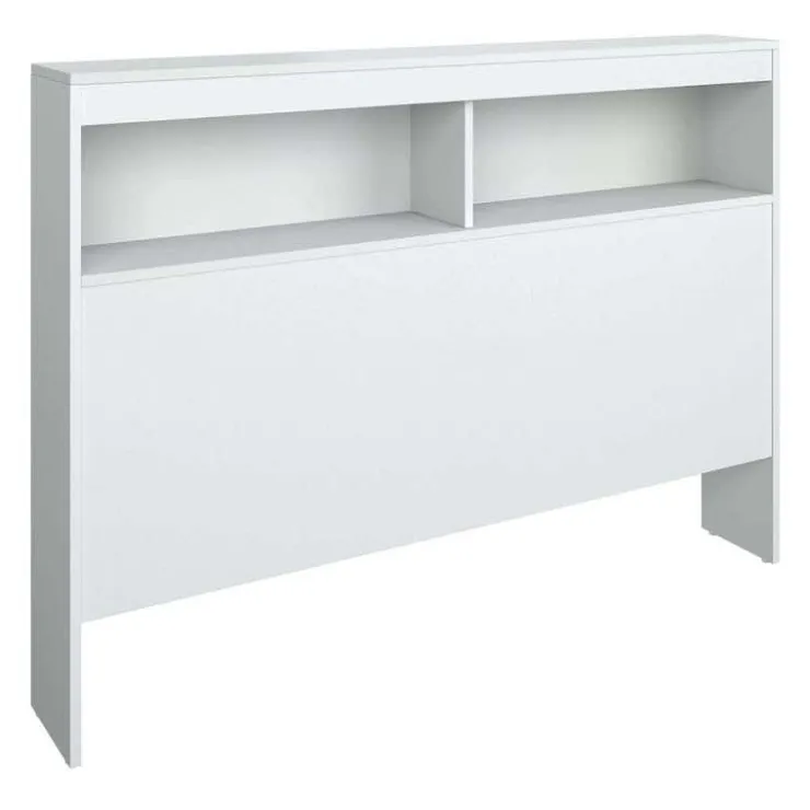 SUA-V Full Bed with 6-Drawer Storage and Headboard (54") White Best