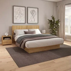 SUA-V Full Bed with Headboard (54