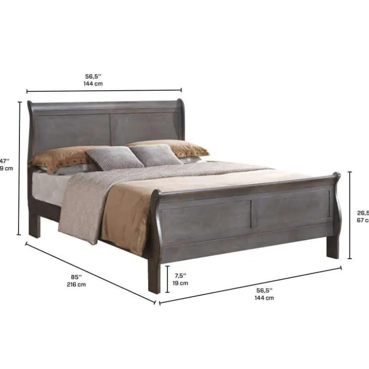 Full Bed with Headboard (54") Outlet