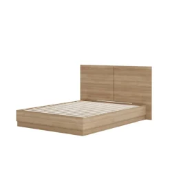 Nexera Full Bed with Headboard (54") - Brown Oak Discount
