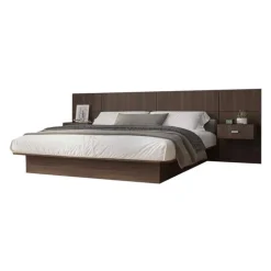 SUA-V Full Bedroom Set (54") - 5pcs Brown Clearance