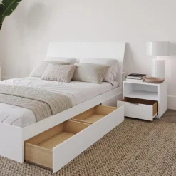Nexera Full Bedroom Set with Storage (54