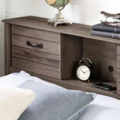 Meubles South Shore Full Bookcase Headboard 54'' - South Shore FALL OAK