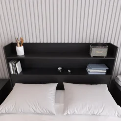 Nexera Full Bookcase Headboard - Black Online