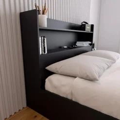 Nexera Full Bookcase Headboard - Black Online