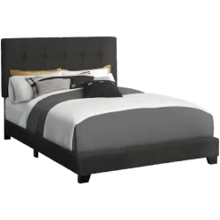 Monarch Full Fabric Bed with Headboard (54