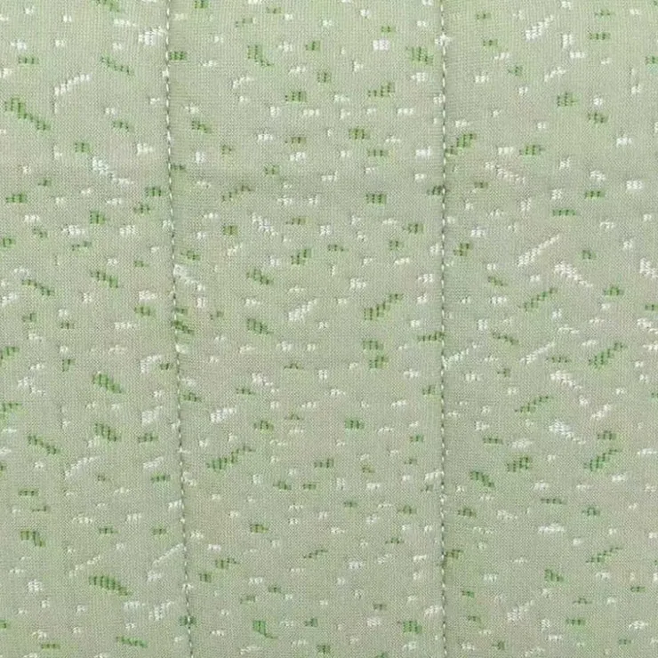 Full Firm Mattress-in-a-Box with Pocket Coils - 54" Green/White Outlet