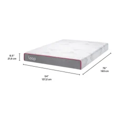 Dreamstar Full Medium-Firm Memory Foam Mattress-in-a-Box - 8.5” Black Clearance