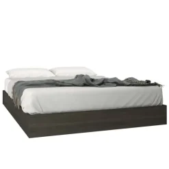 Nexera Full Platform Bed (54'') - Dark Grey New
