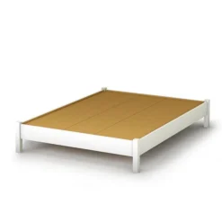 Meubles South Shore Full Platform Bed (54'') - South Shore PURE WHITE Online