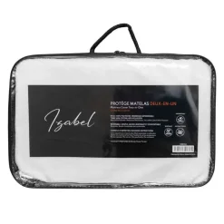 Full Reversible Waterproof Mattress Protector White