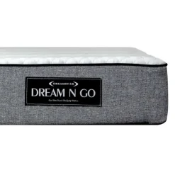 Dreamstar FullMedium-Firm Foam Mattress-in-a-Box - 54" White/Grey Discount