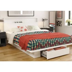 Meubles South Shore Full/Queen Headboard (54/60'') - South Shore PURE WHITE Outlet