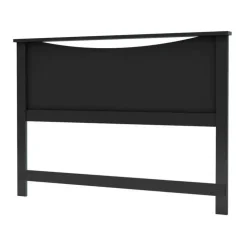 Meubles South Shore Full/Queen Headboard (54/60'') - South Shore PURE BLACK New