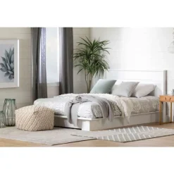 Meubles South Shore Full/Queen Platform Bed (54"/60'') - South Shore PURE WHITE Sale