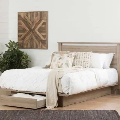 Meubles South Shore Full/Queen Platform Bed (54/60'') - South Shore RUSTIC OAK Discount