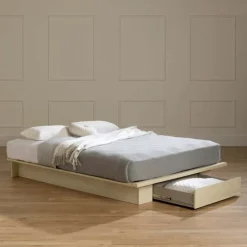 Meubles South Shore Full/Queen Platform Bed with 1-Drawer Storage (54