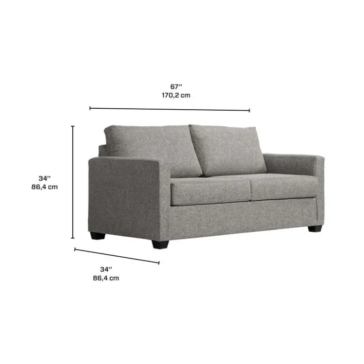 Libra Full-Size Sleeper Sofa - Taupee Light Taupe Outlet