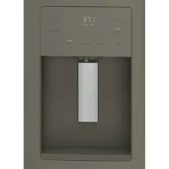 GE Appliances GE 25.5 Cu Ft 36 In Refrigerator Bottom Freezer, French door - GFE26JMMES Slate Outlet