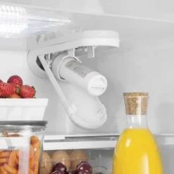 GE Appliances GE 26.7 Cu Ft 36 In Refrigerator Bottom Freezer, French door - GNE27JGMWW White Best