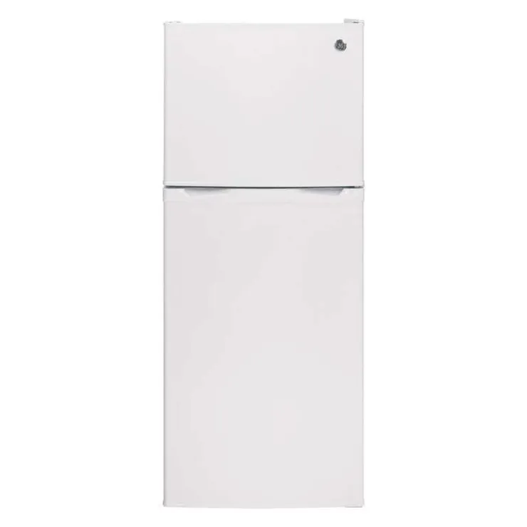 GE Appliances GE 11.6 Cu Ft 24 In Refrigerator Top Freezer - GPE12FGKWW White Online