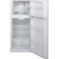 GE Appliances GE 11.6 Cu Ft 24 In Refrigerator Top Freezer - GPE12FGKWW White Online