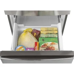 GE Appliances GE 11.9 Cu Ft 24 In Refrigerator Bottom Freezer - GLE12HSPSS Stainless Steel Best