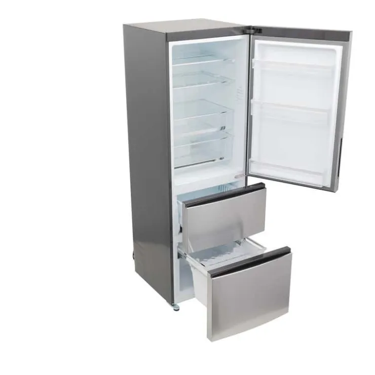 GE Appliances GE 11.9 Cu Ft 24 In Refrigerator Bottom Freezer - GLE12HSPSS Stainless Steel Best